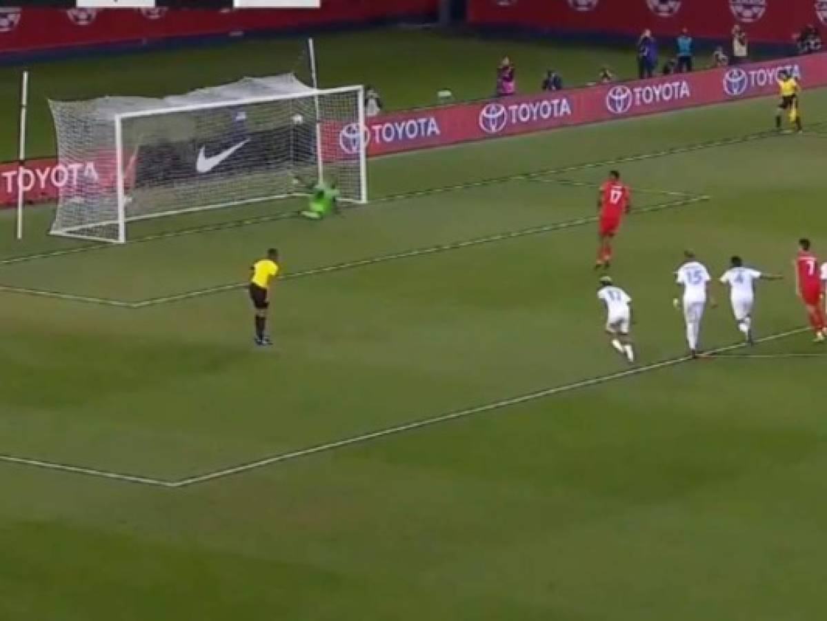 VIDEO: Cyle Larin empata el partido para Canadá desde el punto penal