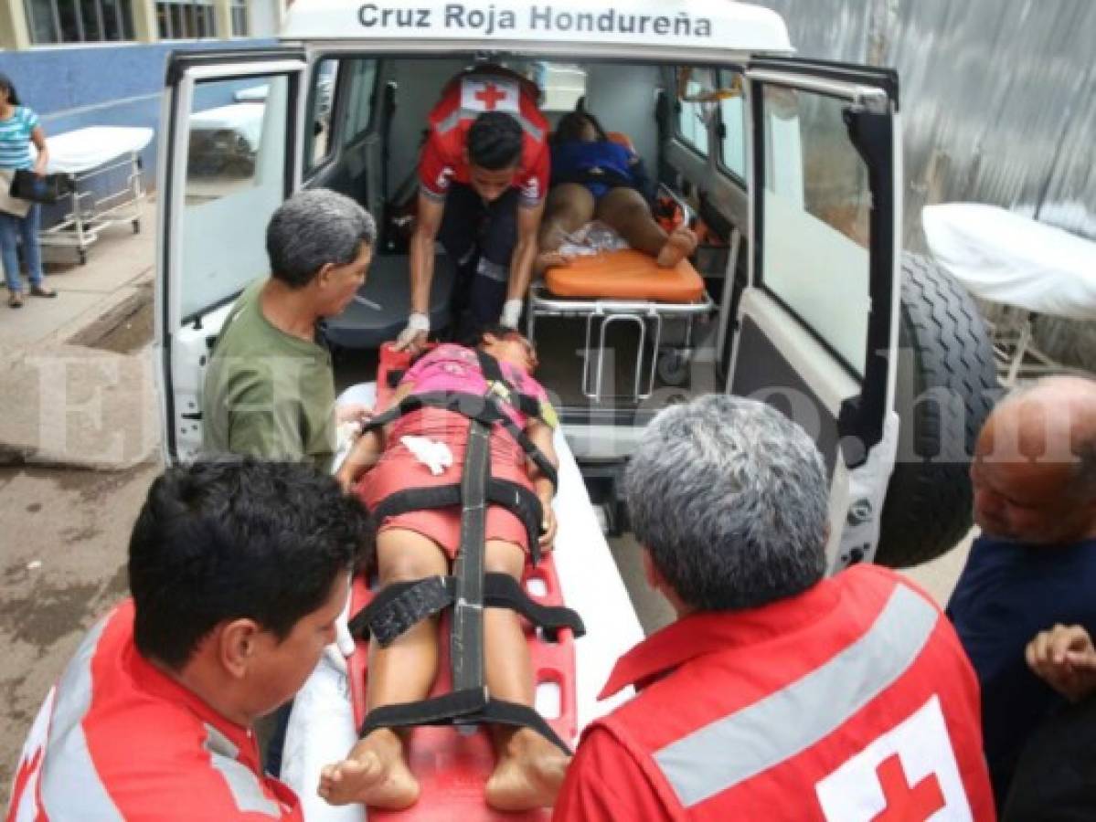 Accidente vehicular en El Porvenir, Francisco Morazán, deja dos muertos y varios heridos