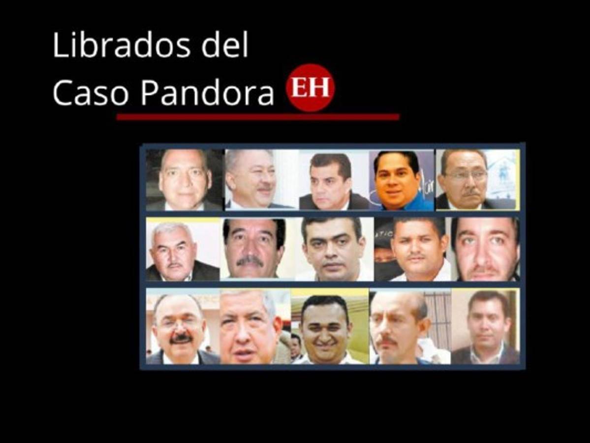 ¿Quiénes son los 22 favorecidos por la justicia en el caso Pandora?