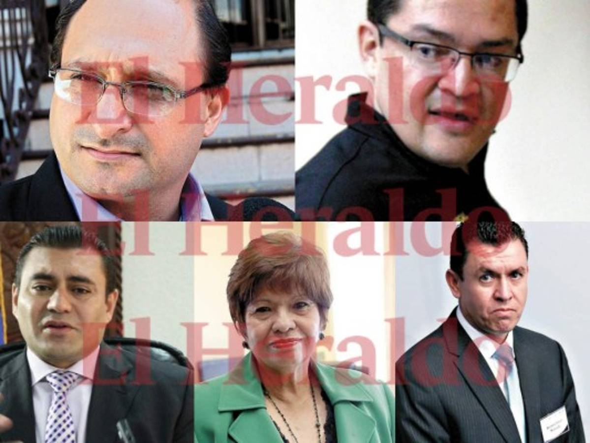 ¿Quiénes son los cinco aspirantes a fiscal elegidos por la Junta Proponente?