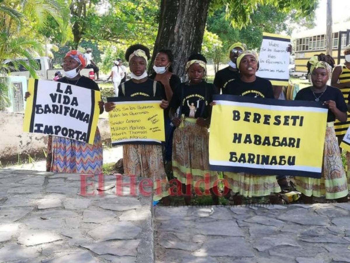Grupos claman la liberación de garífunas secuestrados en Triunfo de la Cruz