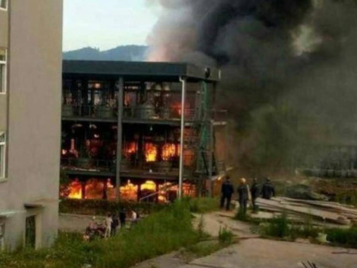 Al menos 19 muertos dejó explosión en parque industrial en China