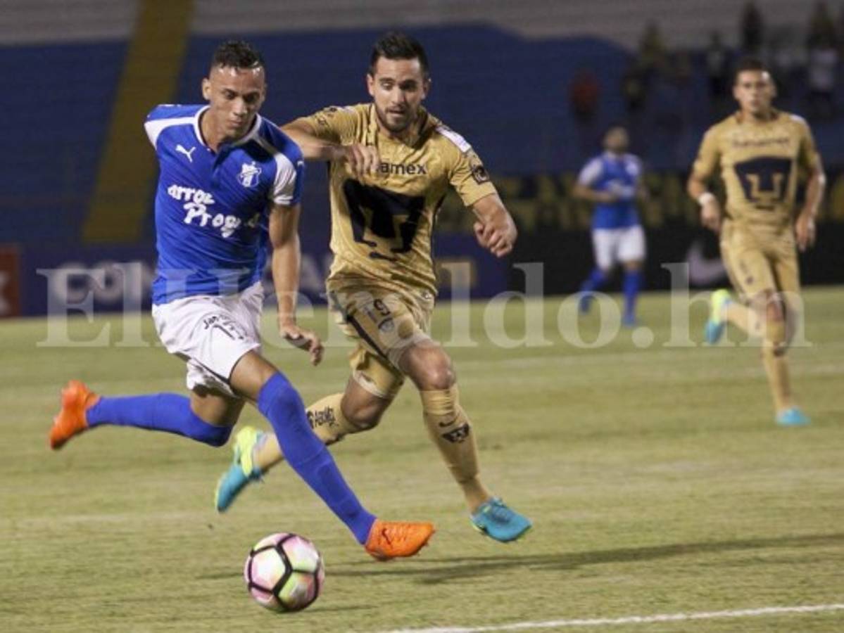 Honduras Progreso remontó y venció 2-1 a Pumas