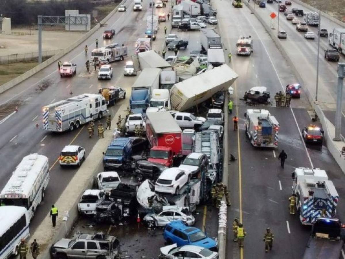 Los videos más impactantes de la gigantesca colisión en Texas, Estados Unidos