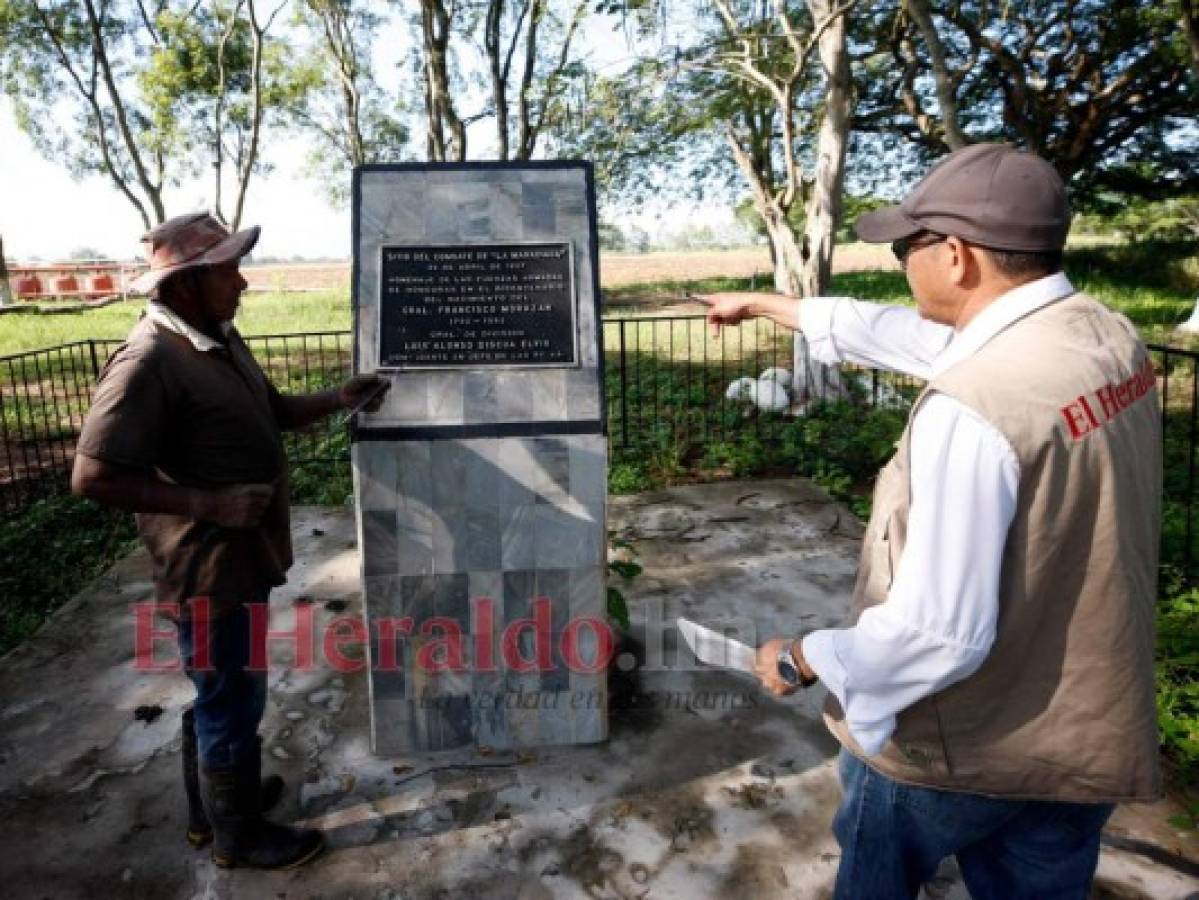 La Maradiaga: Morazán tuvo aquí su primera batalla y solo hay un monumento inaccesible