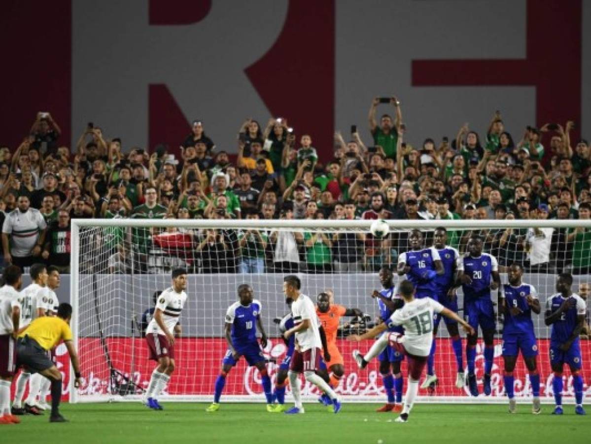 México es finalista en la Copa Oro, tras vencer por un penal a Haití
