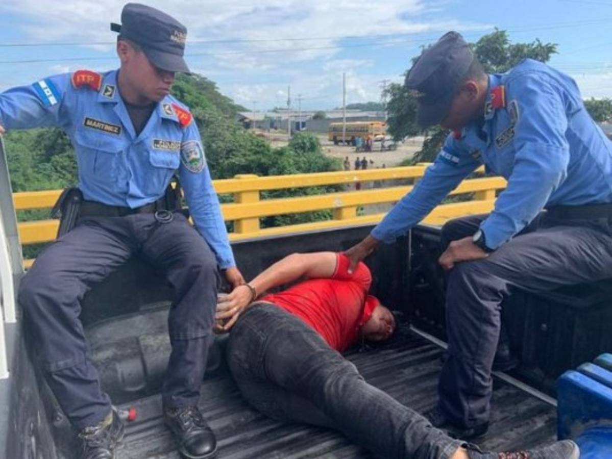 Dos detenidos y un herido deja persecución tras robo frustrado en SPS