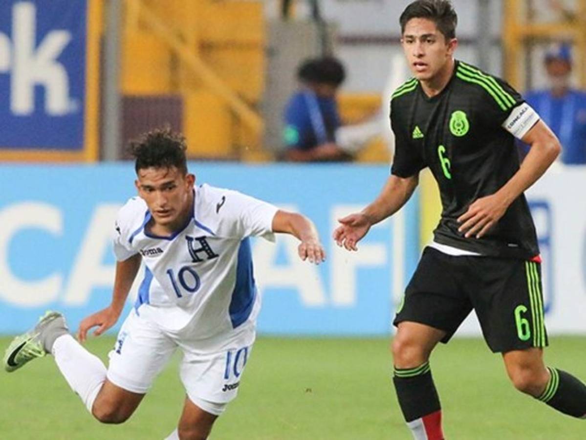 Selección Sub 20 de Honduras cayó 0-1 ante México en el Premundial de Costa Rica