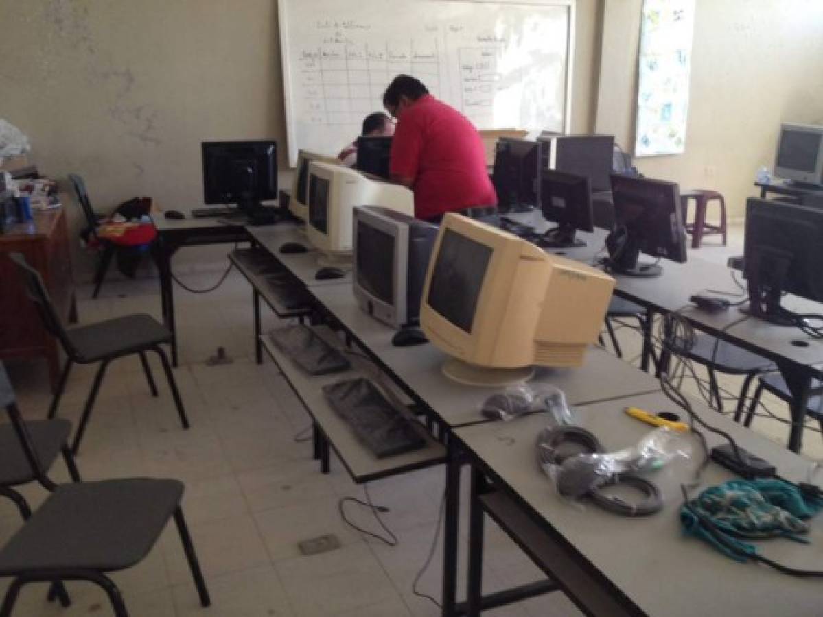 Una computadora por cada 65 alumnos hay en escuelas públicas de Tegucigalpa