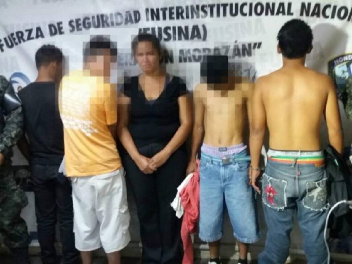 Honduras: Caen seis presuntos extorsionadores entre ellos tres menores de edad