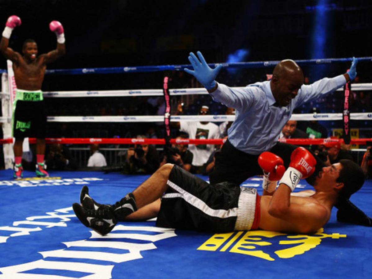 Boxeador hondureño Eddie Gómez venció por nocaut a mexicano