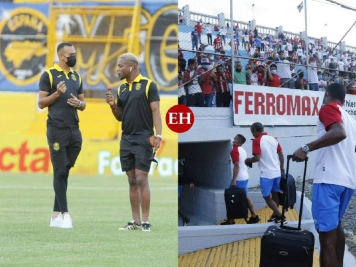 Real España empató 1-1 con Olimpia en el estadio Morazán