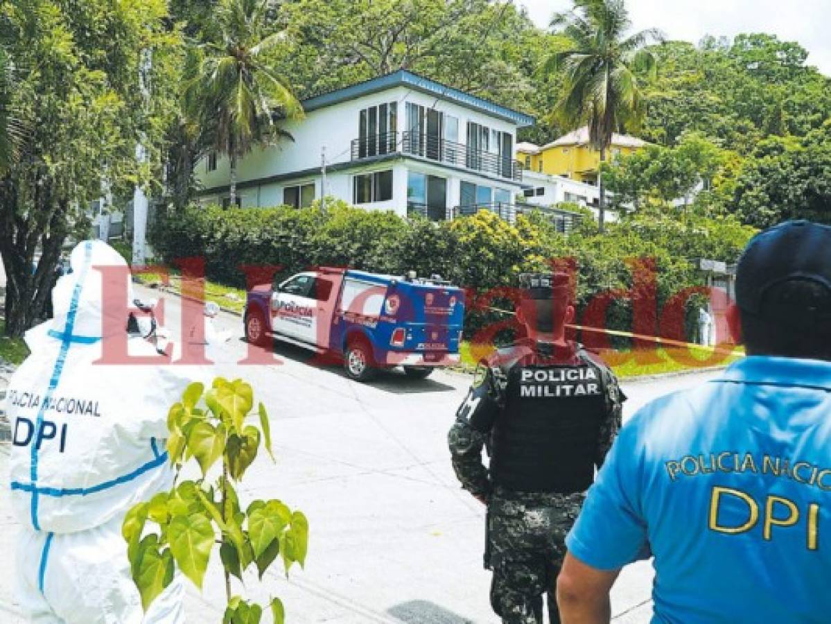 Investigan venganza en triple crimen en una mansión en San Pedro Sula