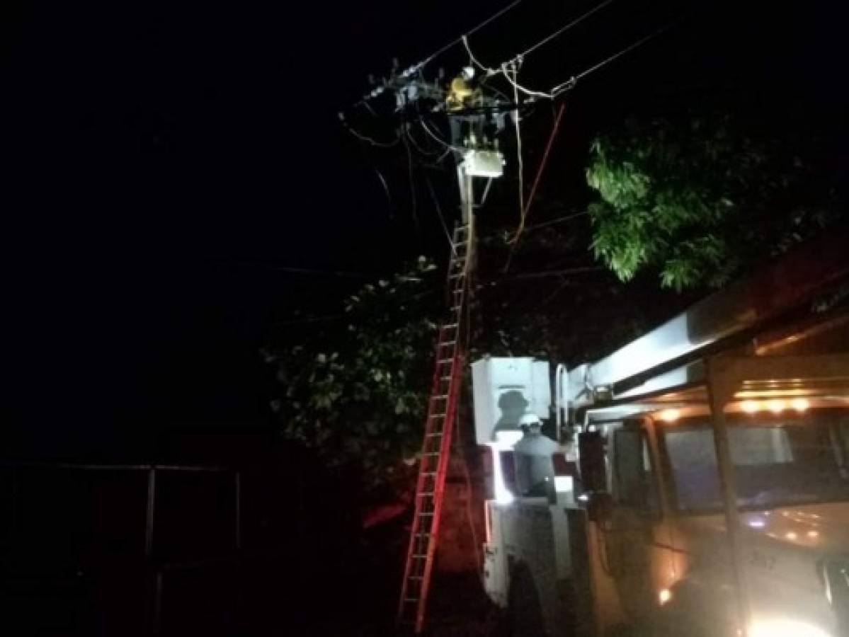Barrios y colonias de Honduras que estarán sin energía eléctrica este martes 9 de octubre