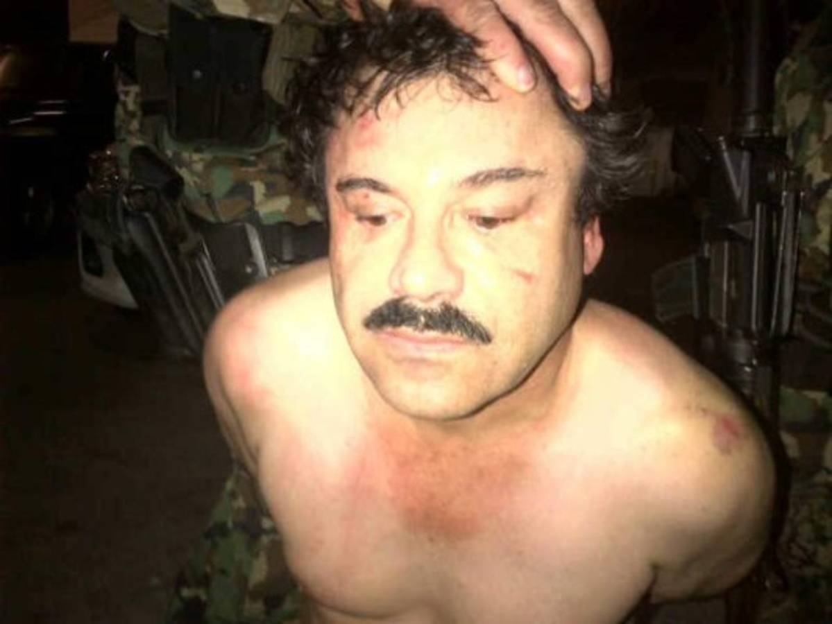 Detienen a narco mexicano 'El Chapo' Guzmán