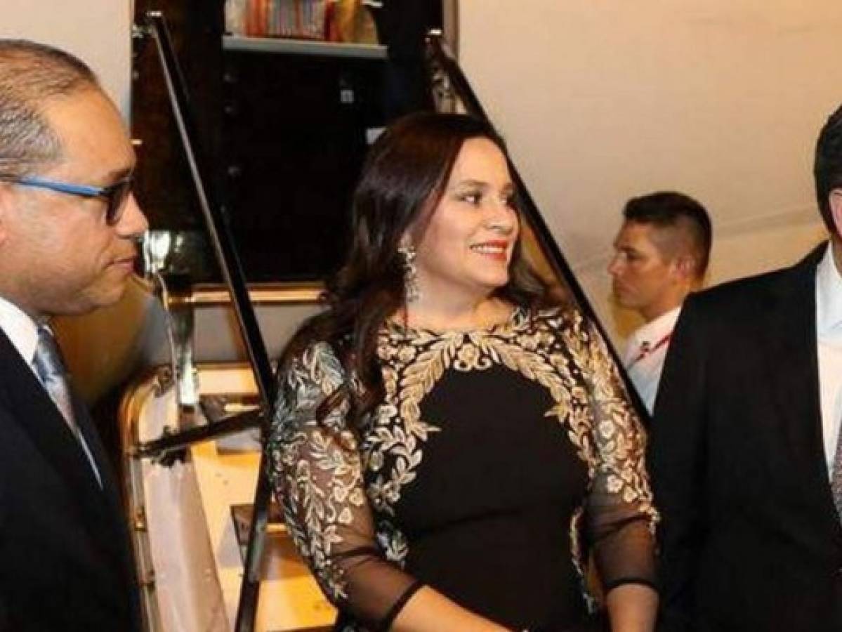 El look de Ana García de Hernández en la toma de posesión de Cortizo, nuevo presidente de Panamá