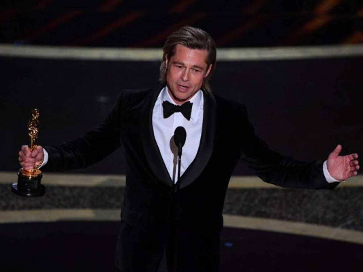 Brad Pitt al ganar el Oscar a Mejor actor de reparto: 'Es realmente increíble'