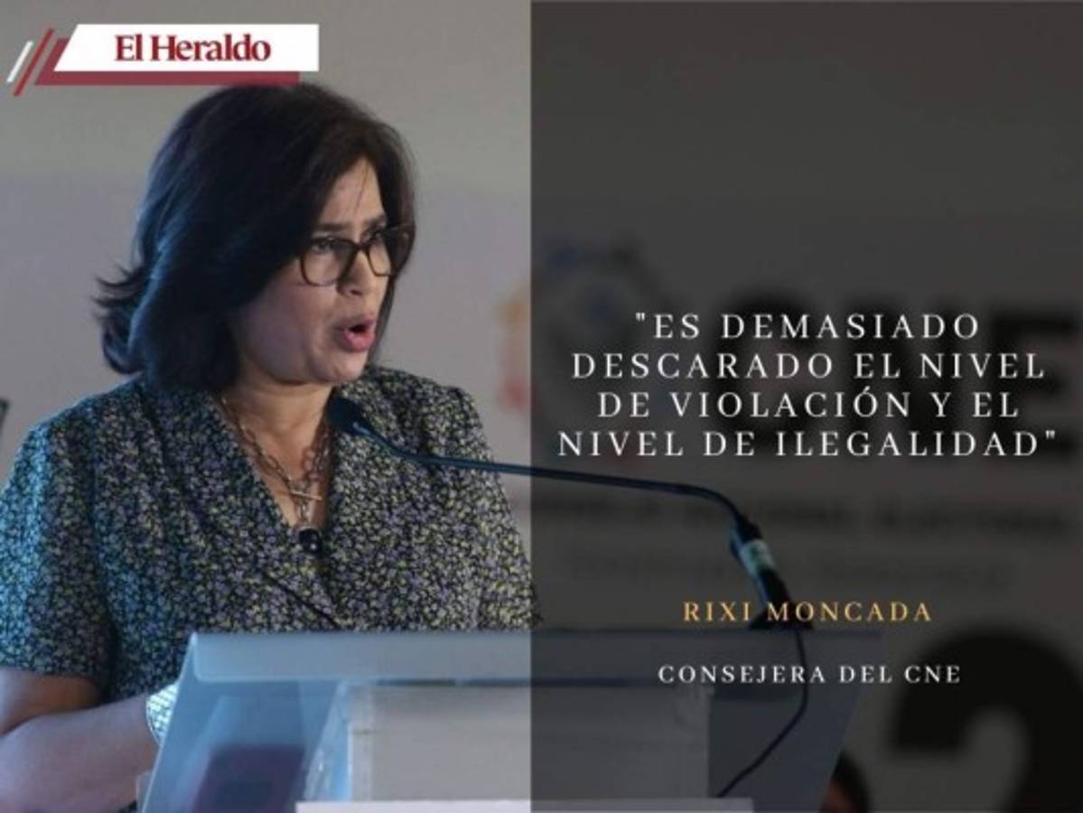 'Es demasiado el nivel de violación y de ilegalidad': Rixi Moncada por resolución contra Roberto Contreras