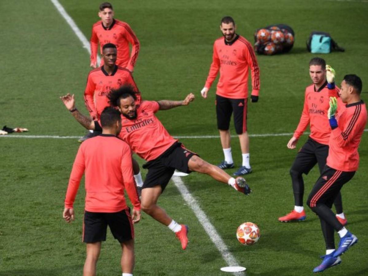 El brasileño Marcelo se lesiona antes de visitar el Camp Nou con Lyon