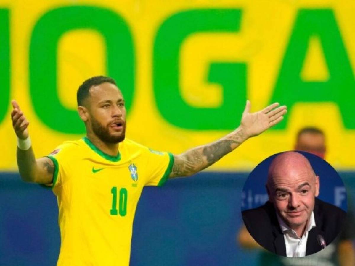 Infantino prefiere jugar duelo suspendido Brasil-Argentina