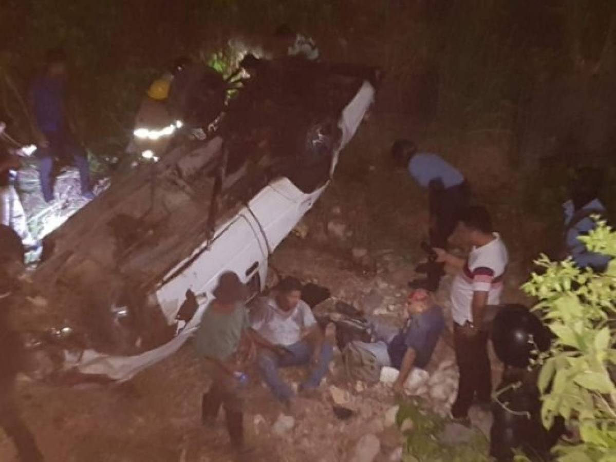 Dos muertos y dos heridos deja accidente vehicular en El Porvenir  