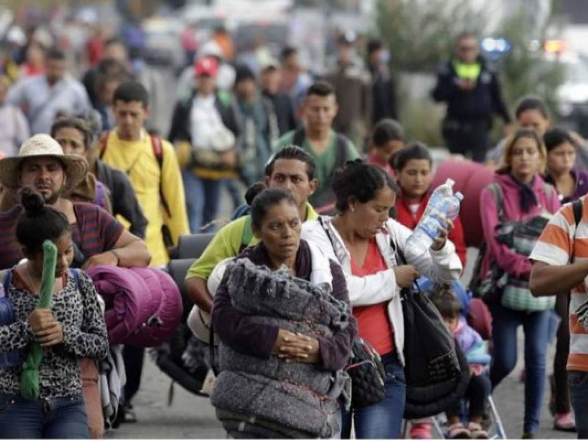 Policías detienen a 355 migrantes centroamericanos en sur de México