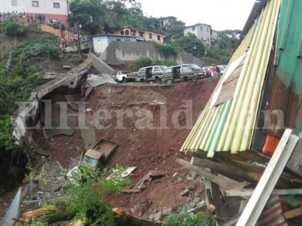 Honduras: Lluvias comienzan a dejar daños en distintos puntos del país