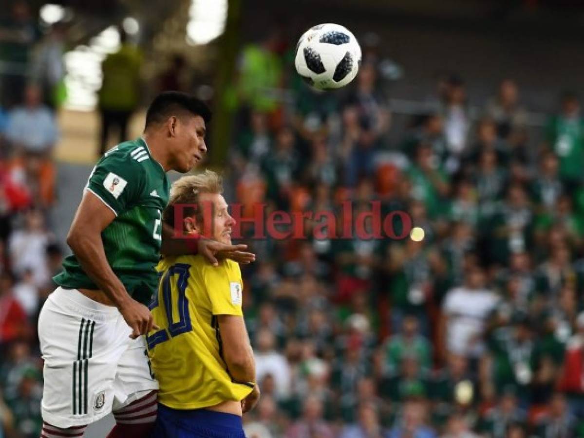 Suecia recetó paliza a México de 3-0 y Alemania queda fuera del Mundial de Rusia