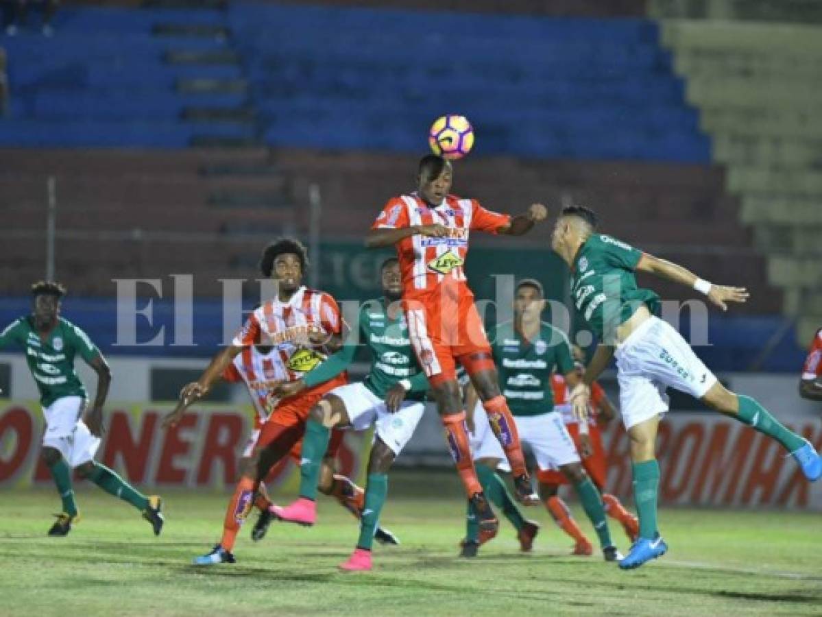 Batalla campal en el encuentro Vida-Marathón que finalizó 0-1