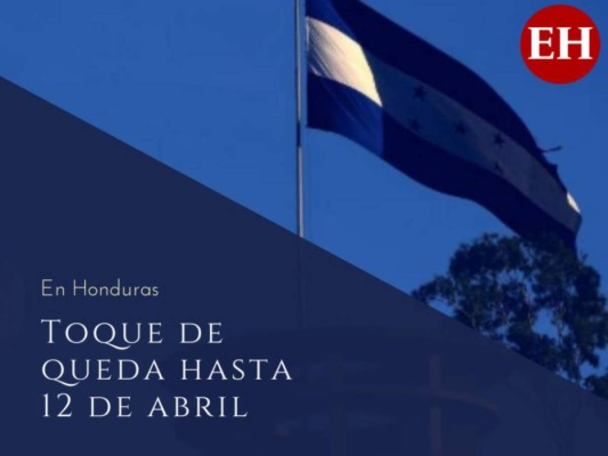Honduras extiende toque de queda hasta el 12 de abril ante coronavirus