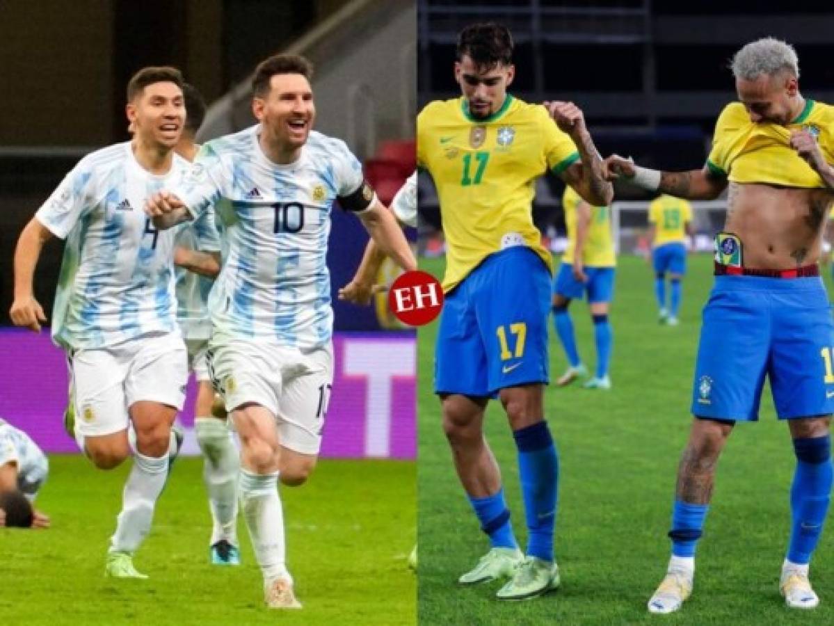 Argentina-Brasil, final estelar para una copa improvisada