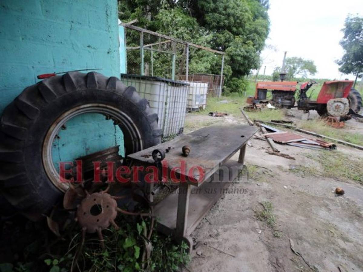 Chatarra, sobras y deshuesados: así quedaron los tractores Alba