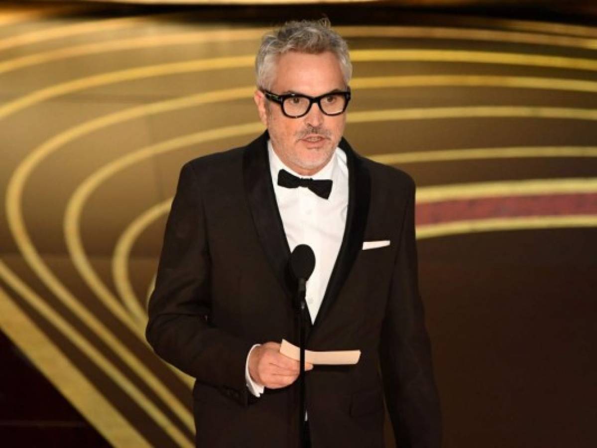 Alfonso Cuarón ganó el premio a Mejor director por 'Roma' en los Oscars 2019