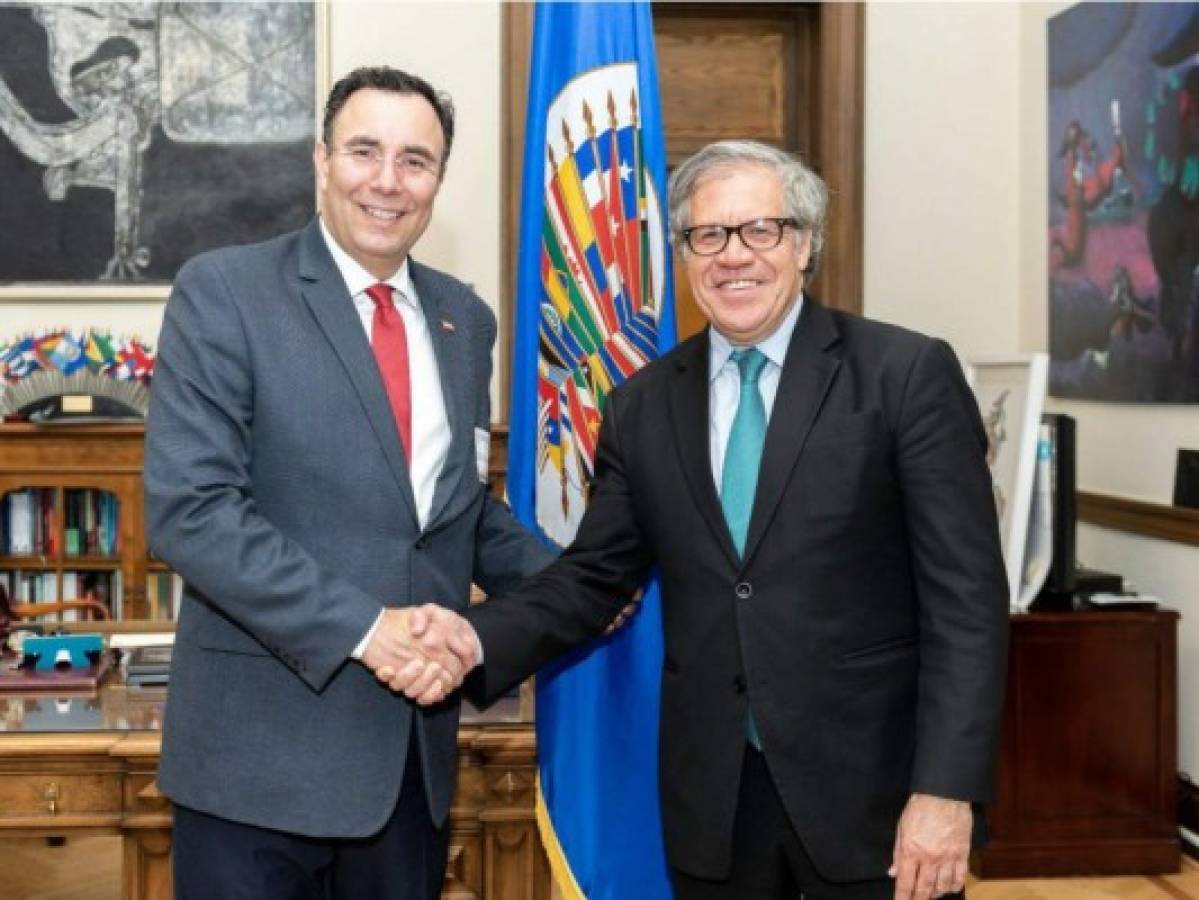 Presidente del Partido Liberal pide a la OEA fortalecer la lucha contra la corrupción en Honduras