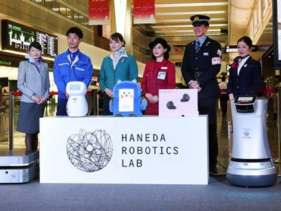 Tokio pondrá robots en el aeropuerto para acoger a visitantes a los JO-2020