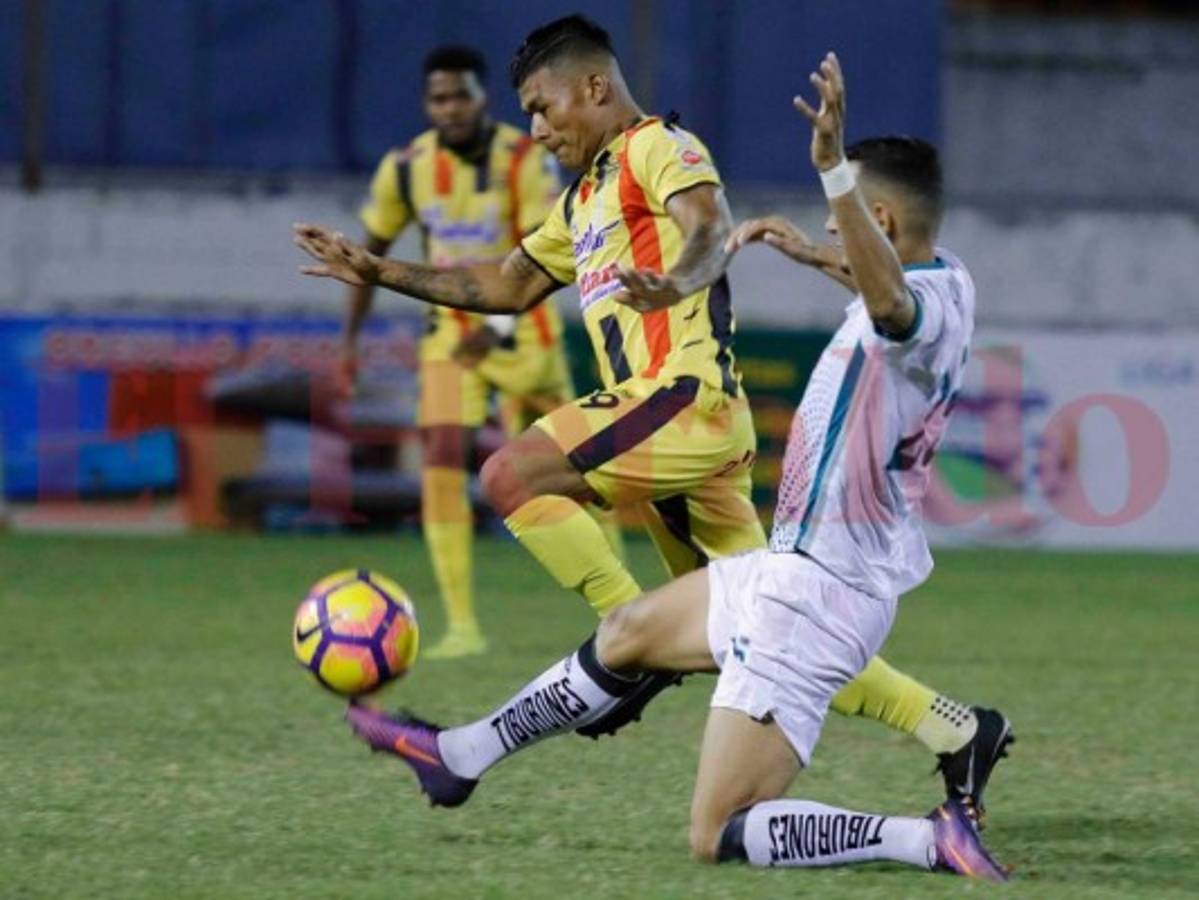 Platense empata 1-1 ante Real España en el estadio Excélsior de Puerto Cortés