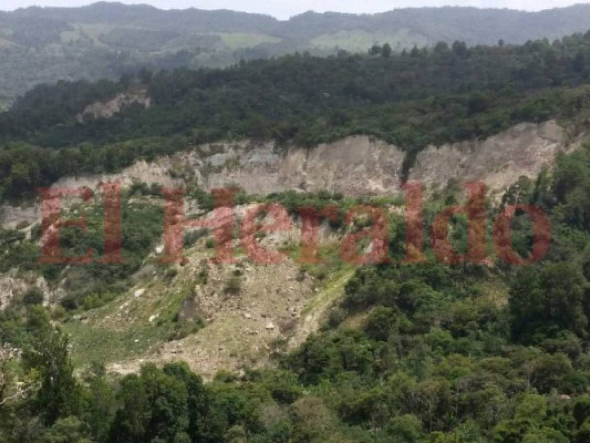 Más de 500 familias aún habitan sobre una enorme falla geológica en Comayagua