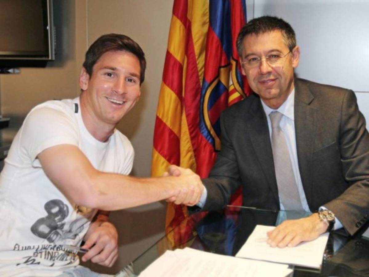 Bartomeu dispuesto a dimitir para que Messi no se vaya