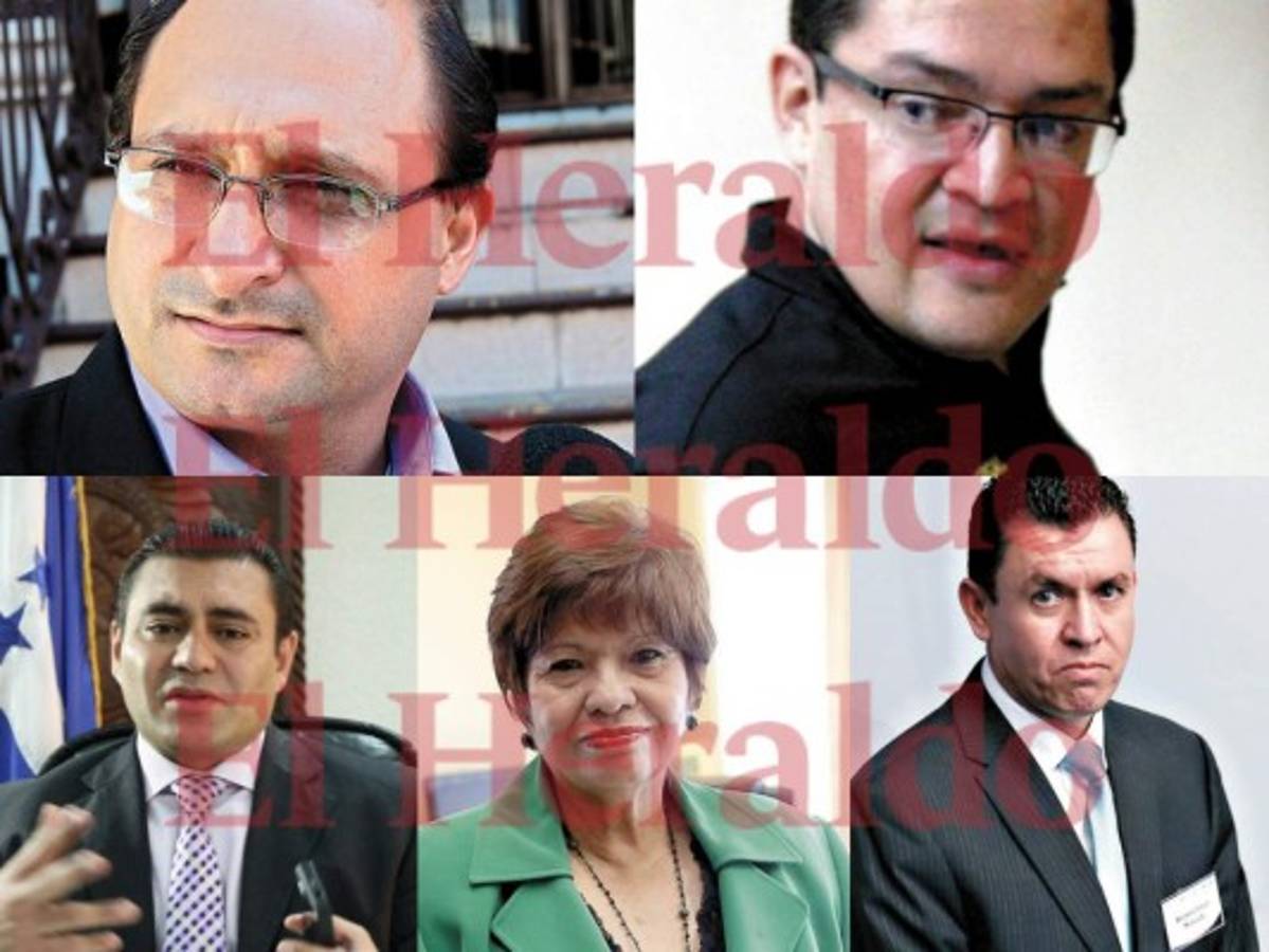 ¿Quiénes son los cinco aspirantes a fiscal elegidos por la Junta Proponente?