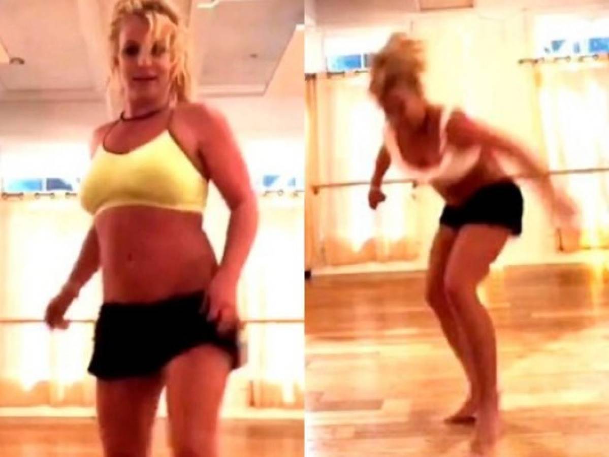 VIDEO: Britney Spears muestra cómo se fracturó el pie bailando