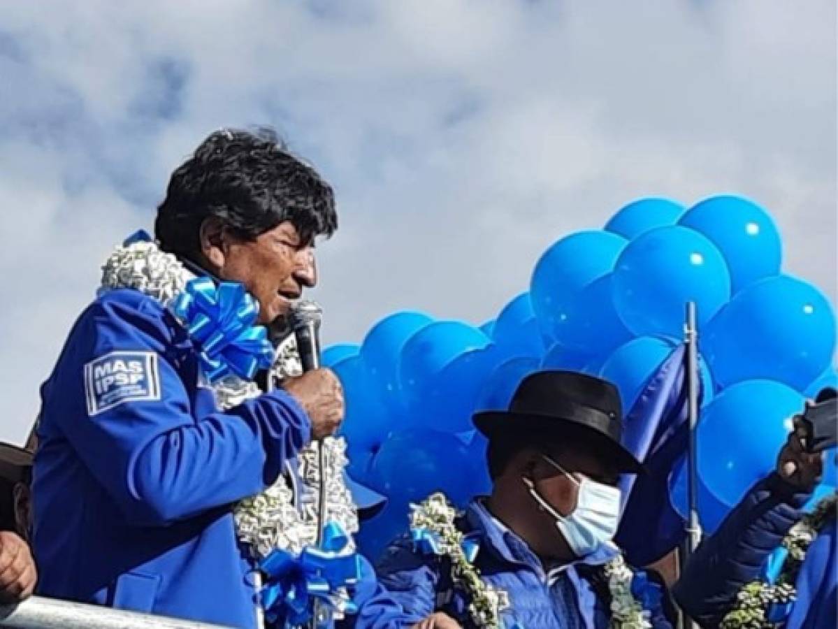 Evo Morales se involucra en la campaña electoral de alcaldes y gobernadores   