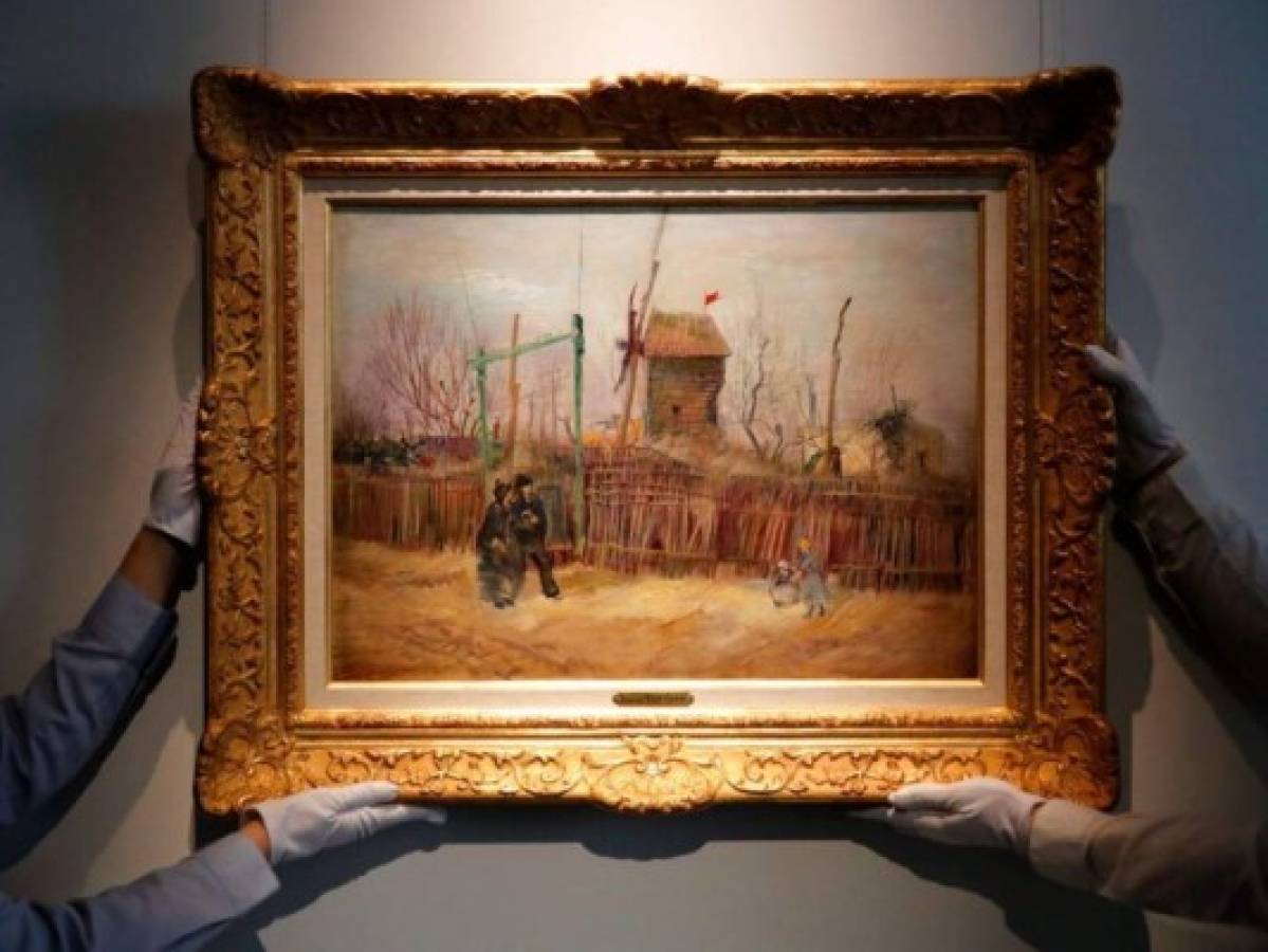Extraño cuadro de Van Gogh se expone por primera vez al público   