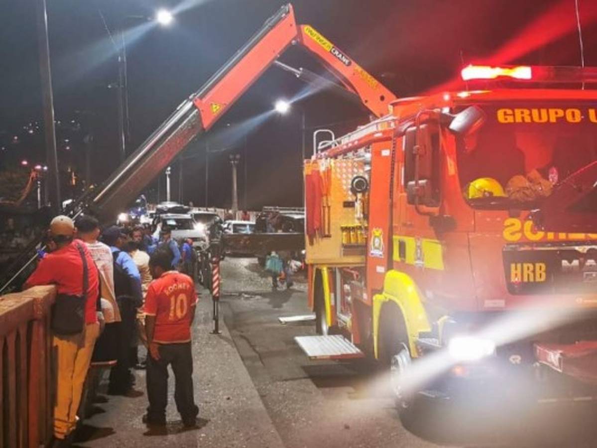 Hombre resulta herido al caer del puente Mallol en la capital