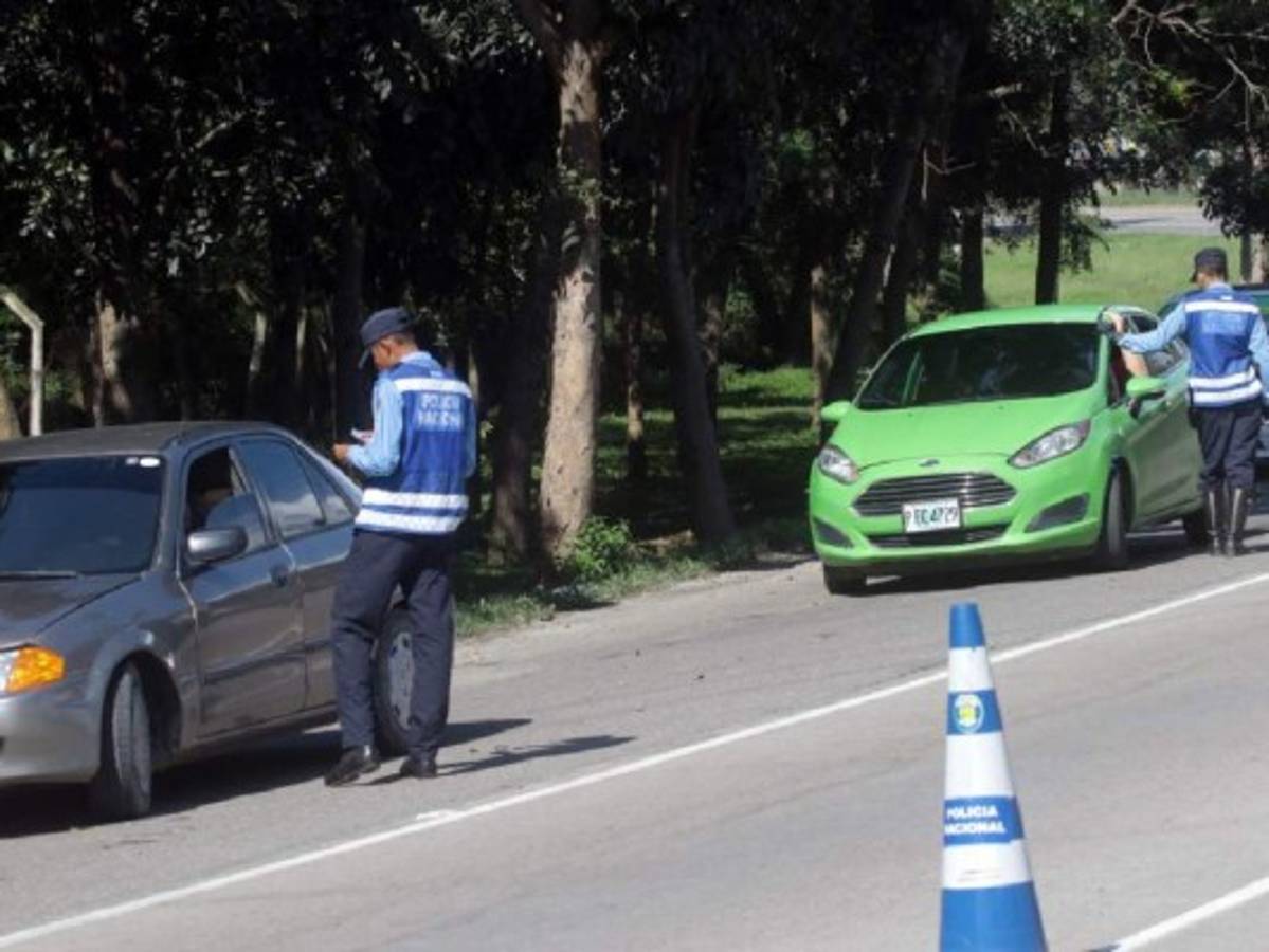 La DNVT recibe 92 lempiras cada minuto por multas en la capital de Honduras