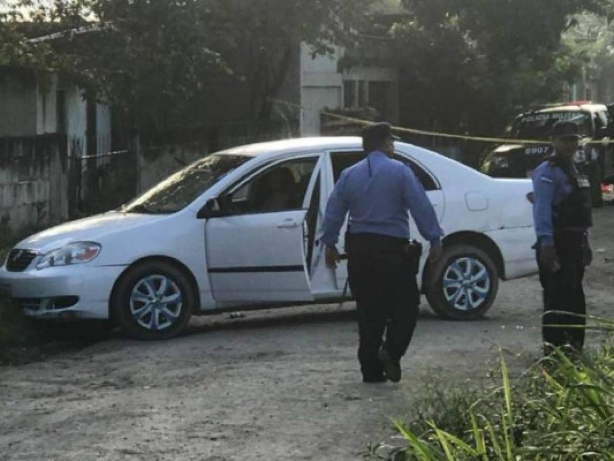 Asesinan a conductor en el sector de la Rivera Hernández en San Pedro Sula