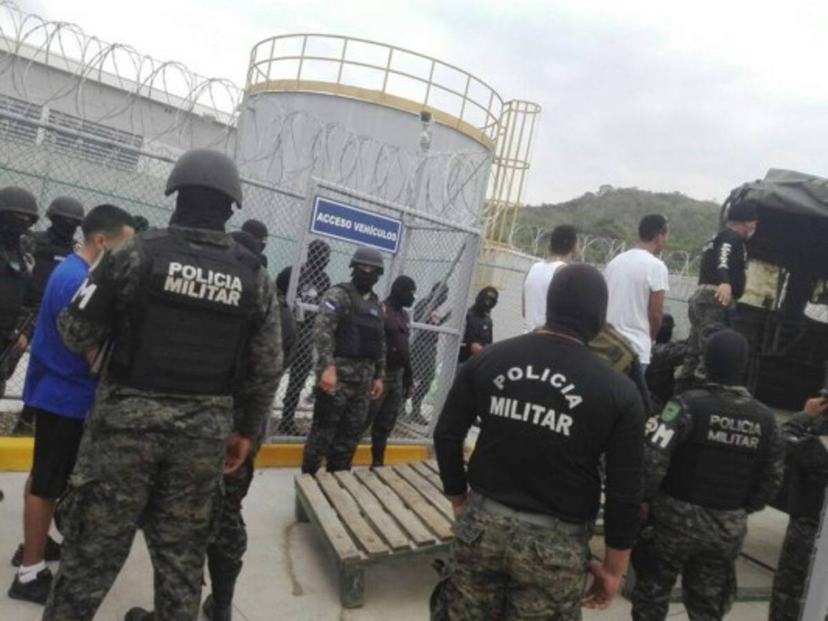 Trasladan 160 reos de alta peligrosidad a 'El Pozo' en Ilama, Santa Bárbara