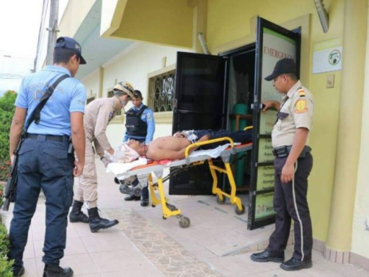 Muere policía herido por una bomba molotov en El Progreso