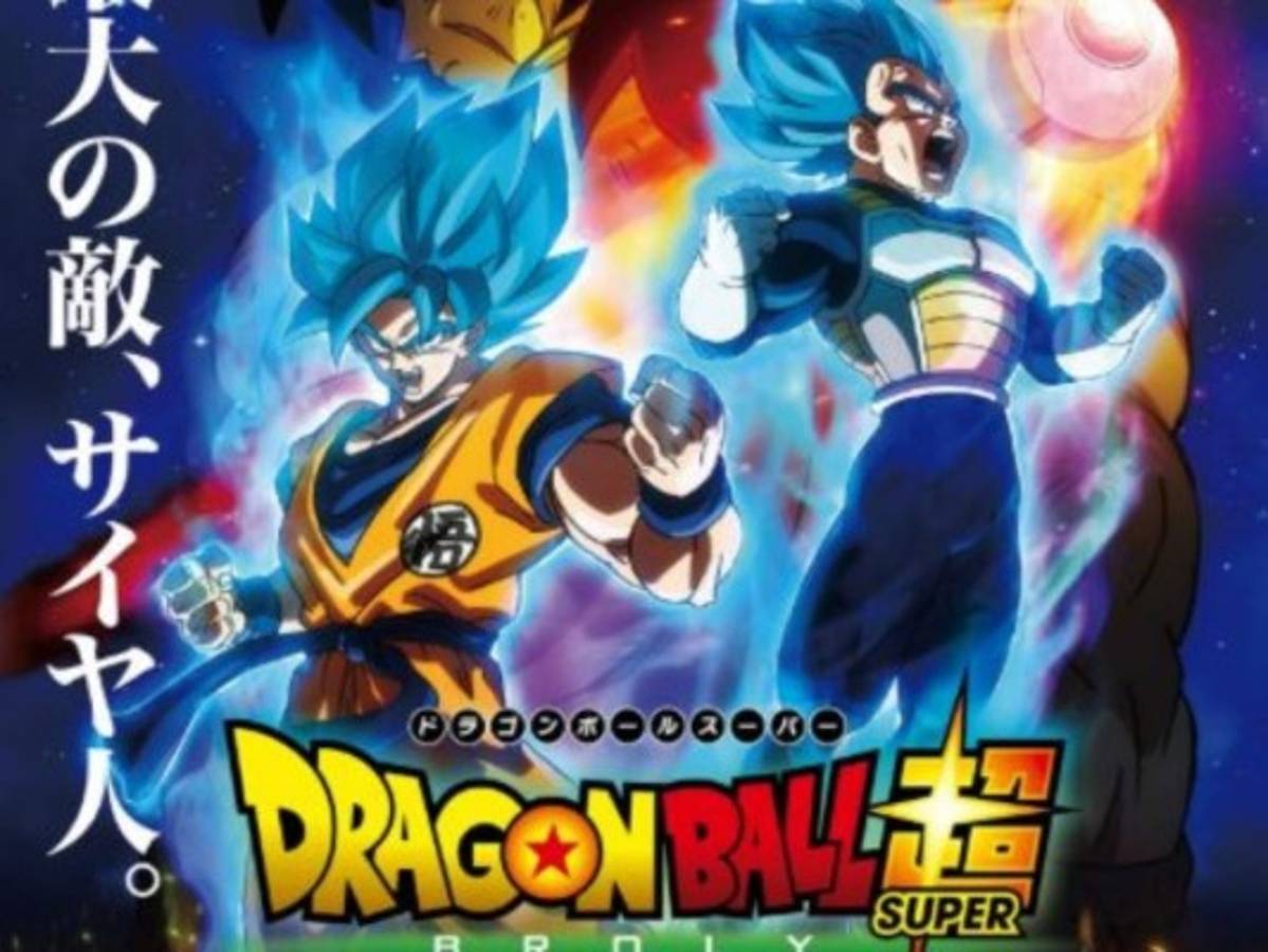 La película Dragon Ball Super: Broly llega a los cines hondureños