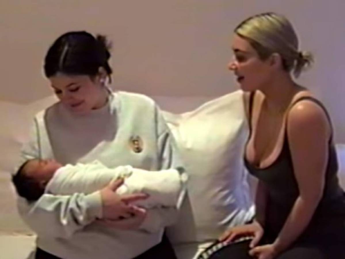 Las primeras imágenes de Chicago, la bebé de Kim Kardashian