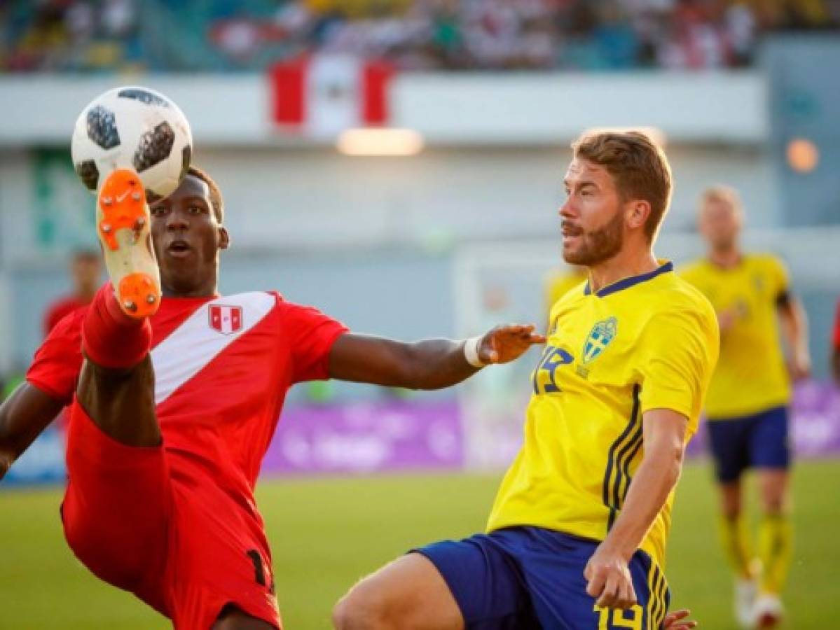Amistoso Suecia vs Perú terminó empatado 0-0 previo al Mundial de Rusia